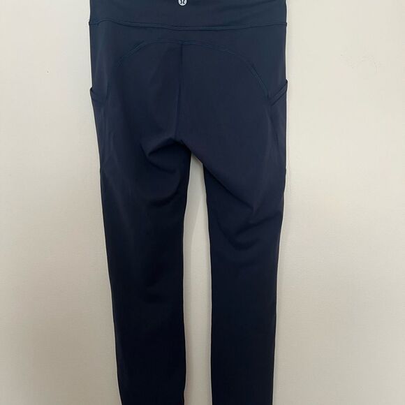 Lululemon Navy Blue Leggings - Picture 3 of 3